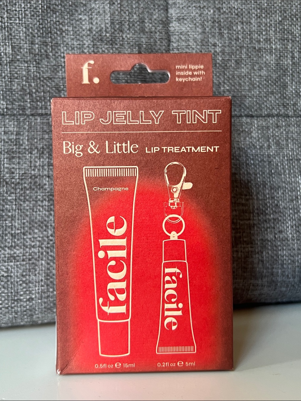 Big & Little Lip Jelly Tint Lip Treatment — Champagne